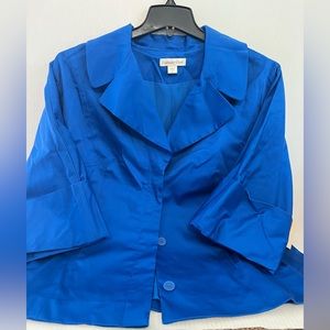 Coldwater Creek Ladies Quarter Sleeve Blazer NWT